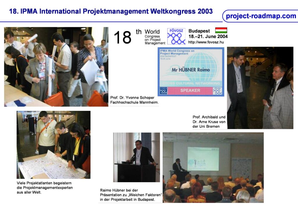 18th IPMA World Congress Budapest Project Roadmap