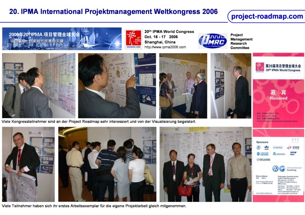 20th IPMA World Congress Shanghai Project Roadmap