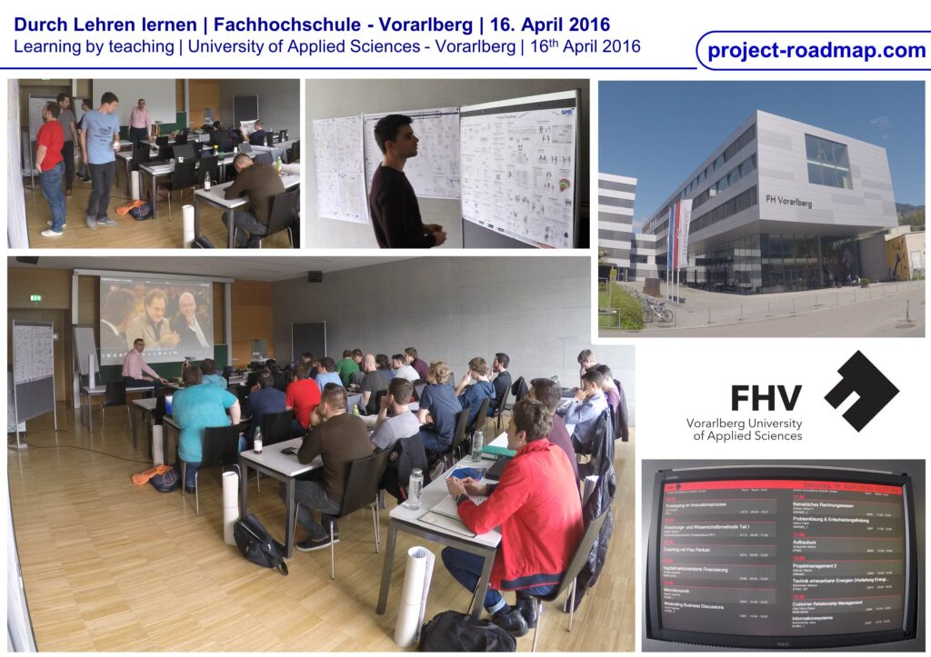 FH Vorarlberg University of applied sciences Project-Roadmap Raimo Hübner